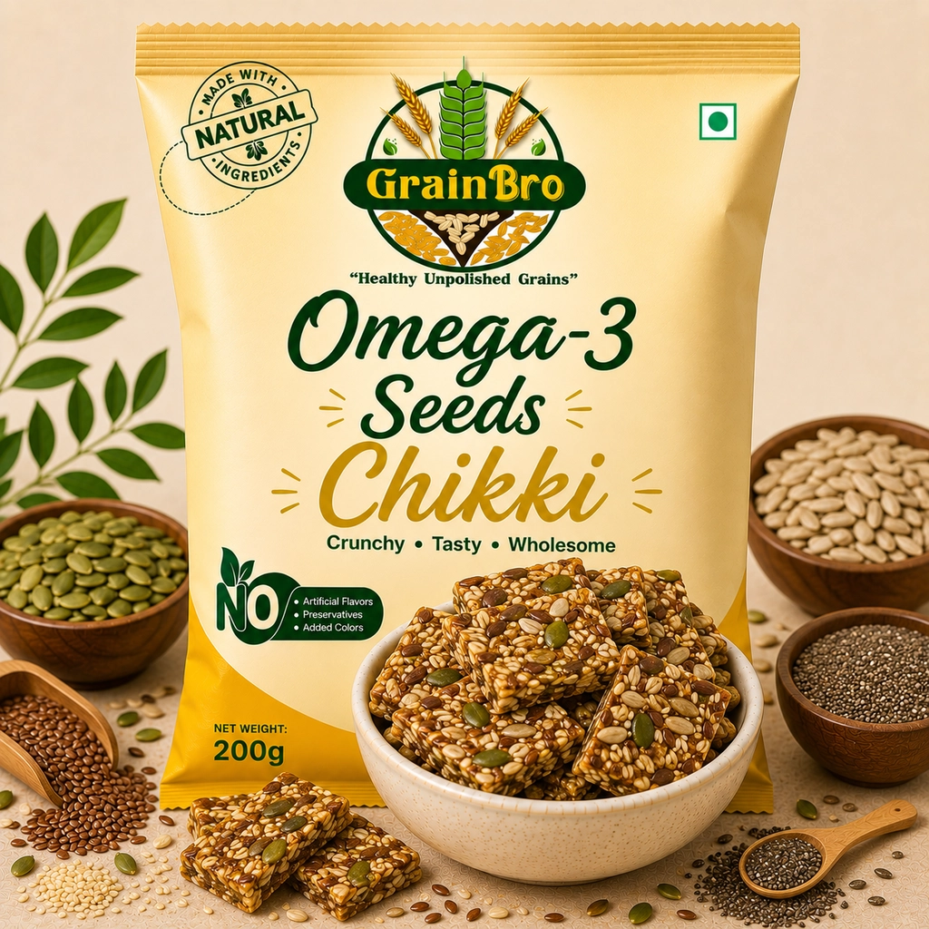 Omega-3 Seeds Chikki