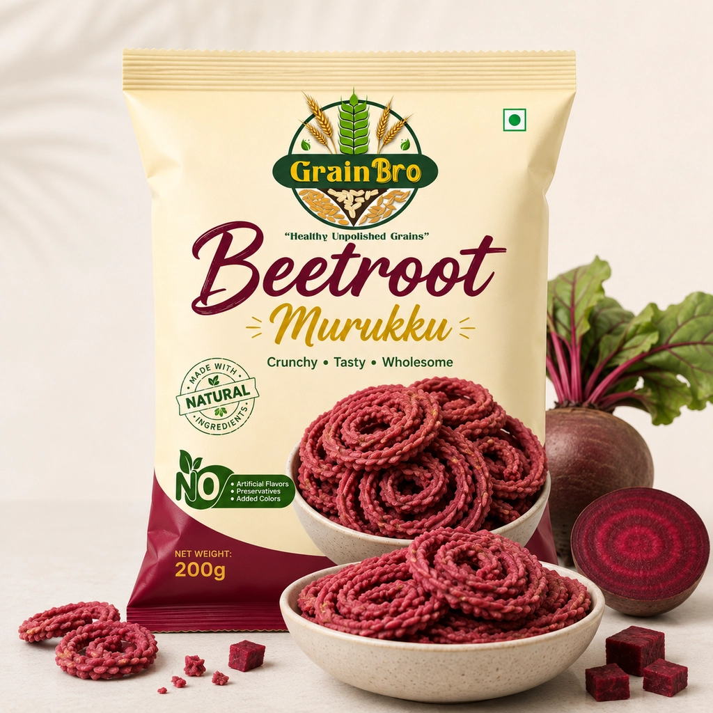 Beetroot Murukku - 200 g
