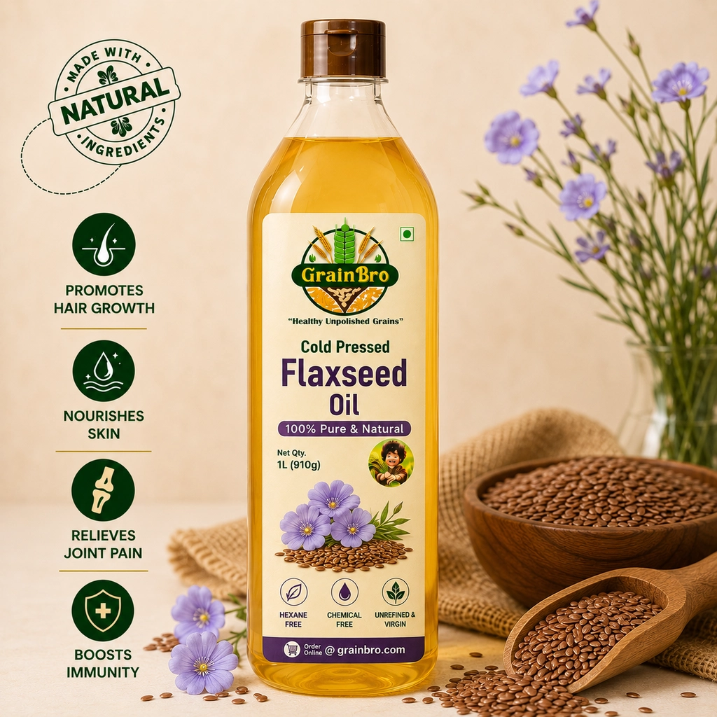 Cold Pressed Flaxseed Oil - 110 ml