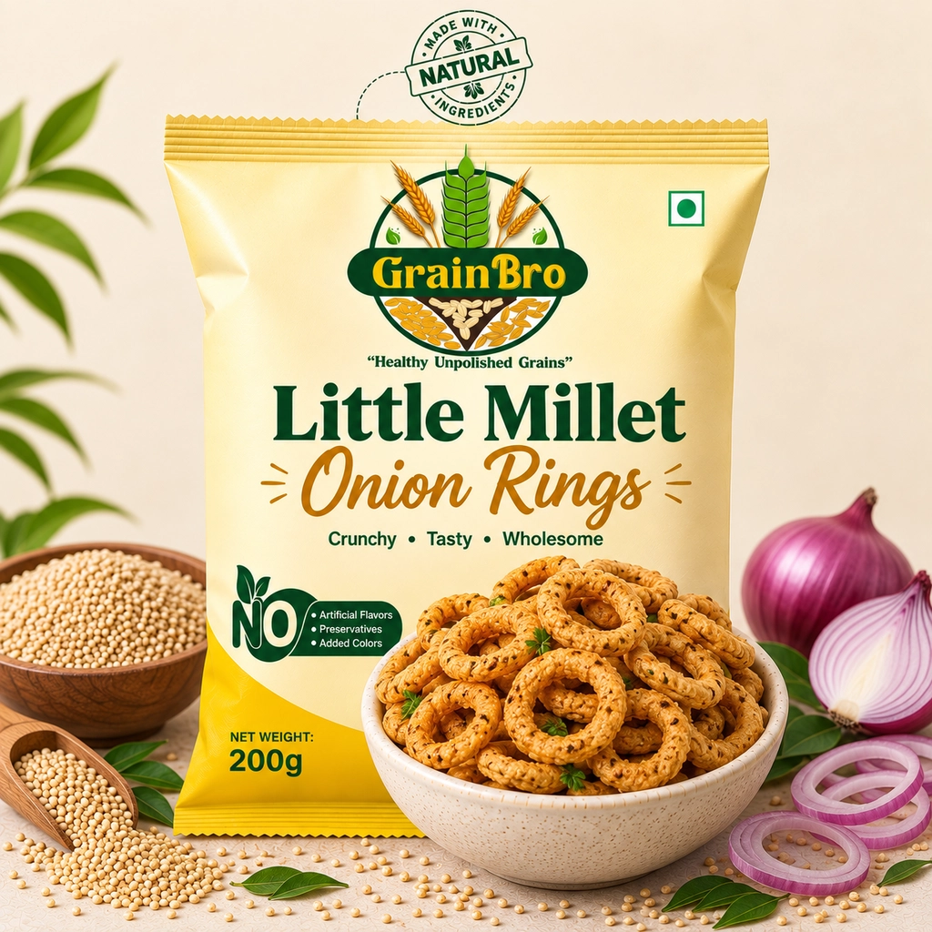 Little Millet Onion Rings