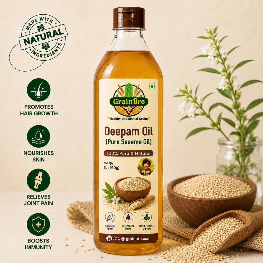 Deepam Oil (Pure Sesame Oil) - 500 ml