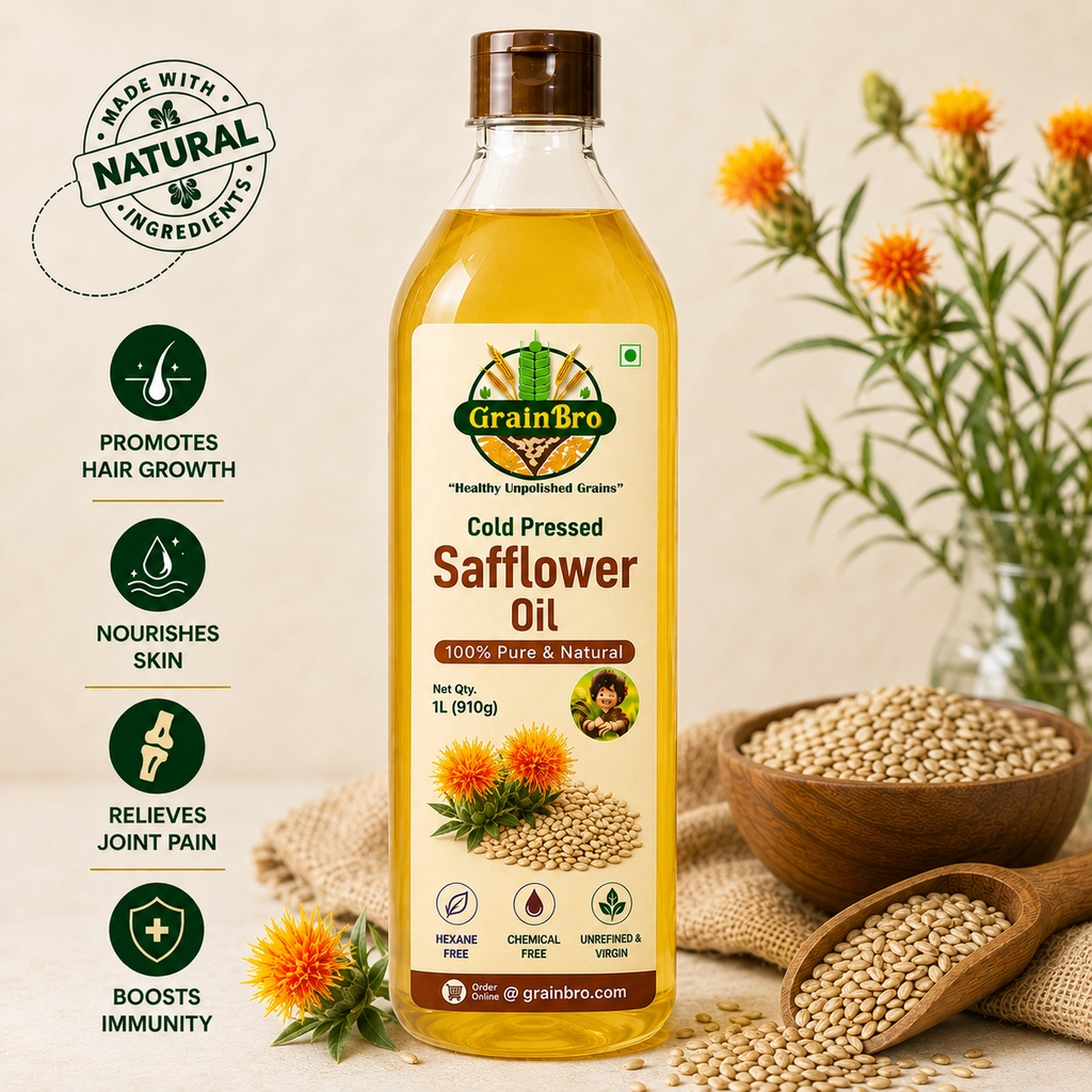 Cold Pressed Safflower Oil - 500 ml