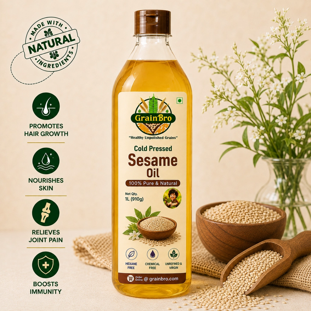 Cold Pressed Sesame Oil - 500 ml
