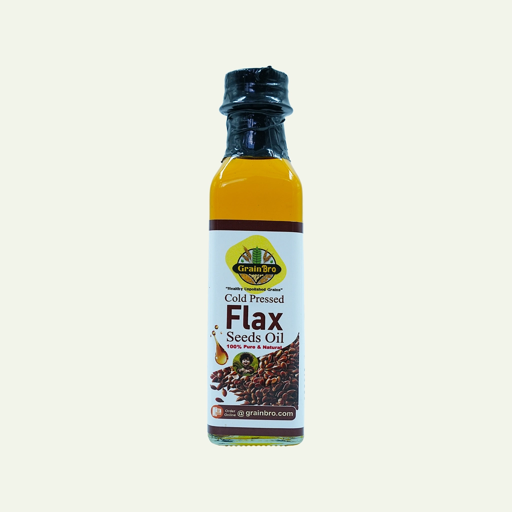 Wood Pressed Flaxseed Oil