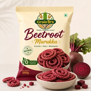 Beetroot Murukku - 200 g