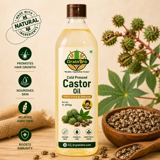 Cold Pressed Castor Oil - 250 ml