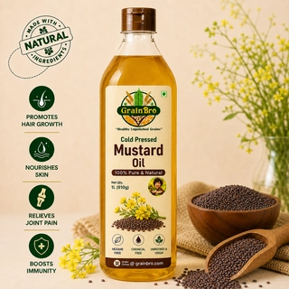 Cold Pressed Mustard Oil - 500 ml