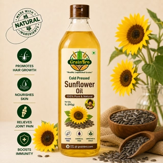 Cold Pressed Sunflower Oil - 3 L