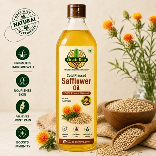 Cold Pressed Safflower Oil - 500 ml
