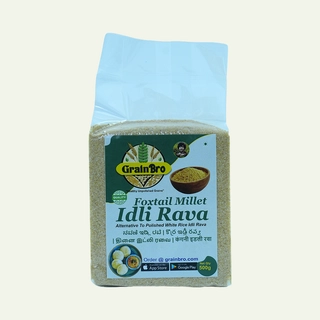 Foxtail Millet idli Rava