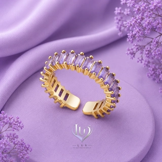 Violet Aura Ring