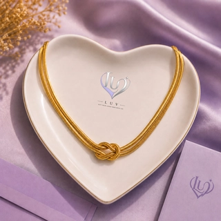 Snake Knot Necklace