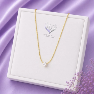 Dainty Stone Necklace