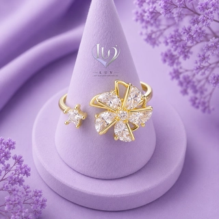 Flora Spin Ring