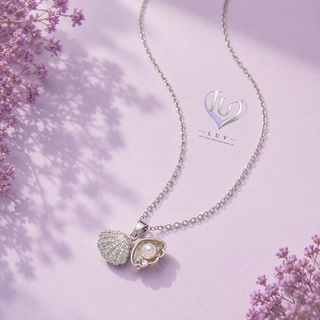 Silver Shell Necklace