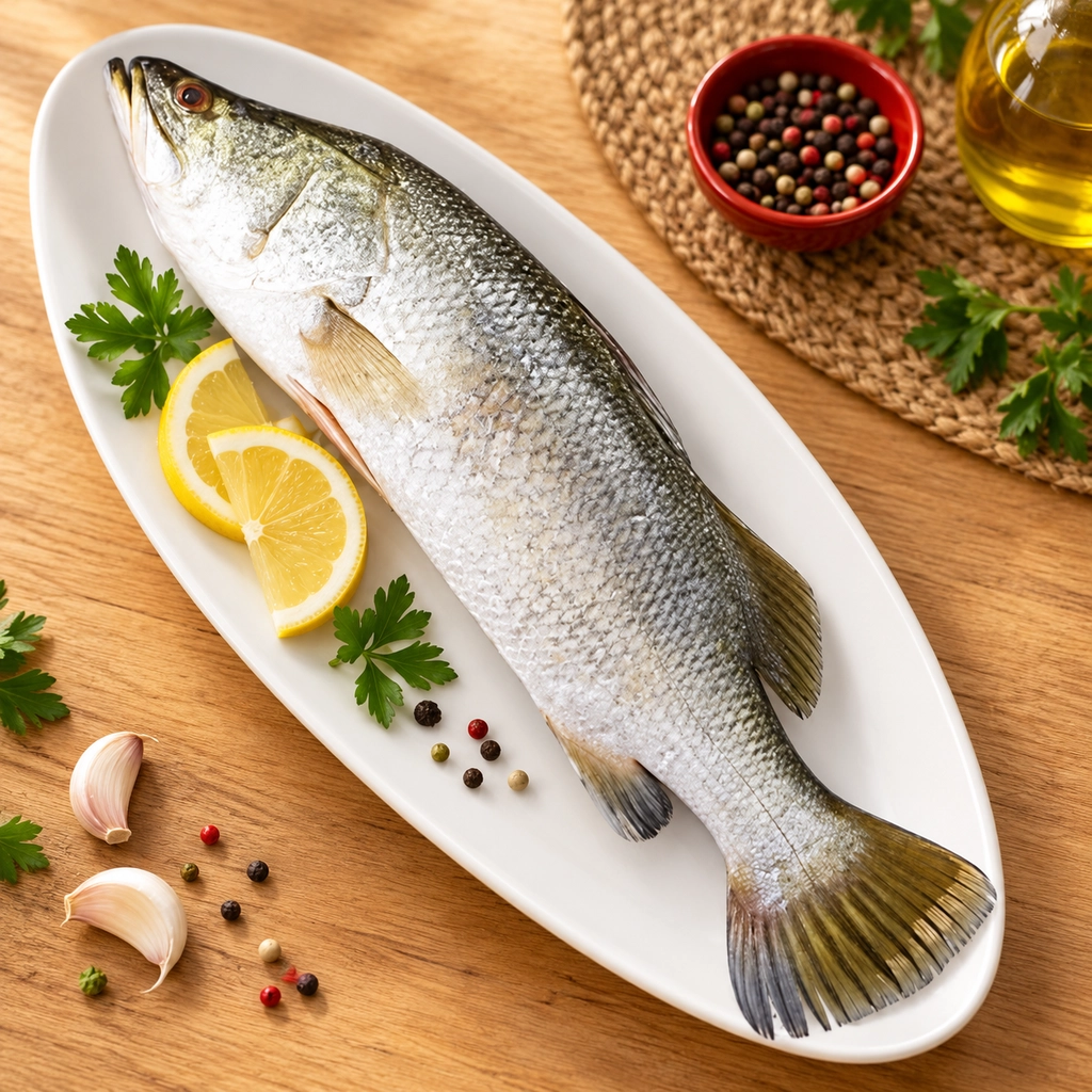 Sea Bass / Bhetki (ಭೇಟ್ಕಿ ಮೀನು)
