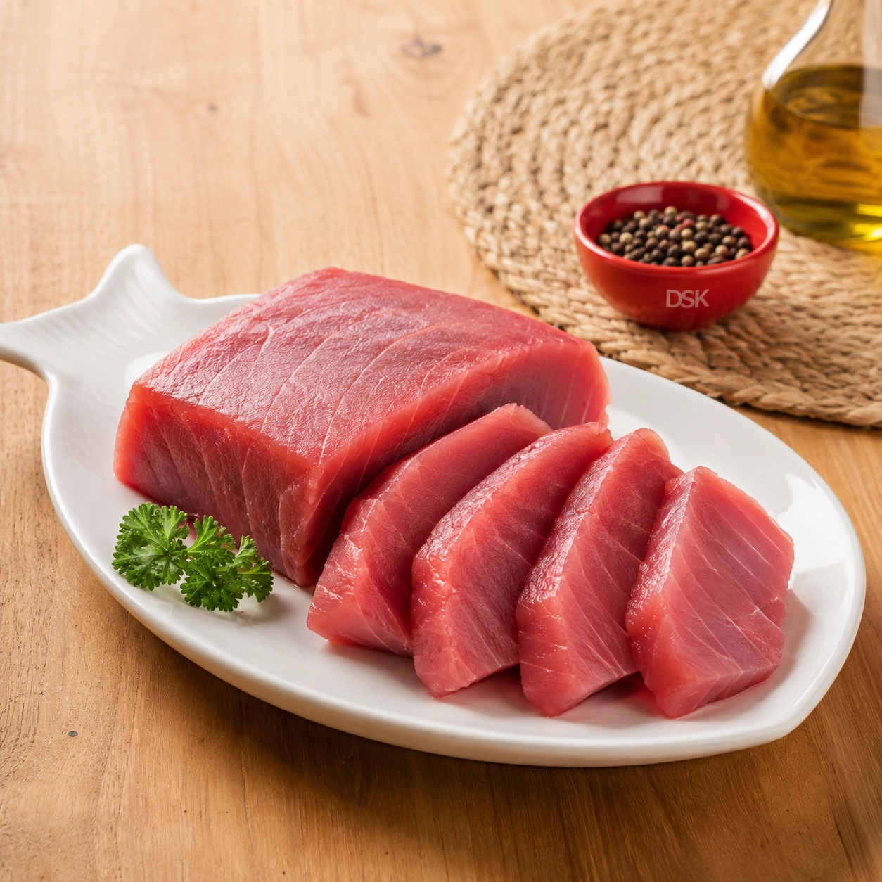 Yellow fin Tuna (ಟ್ಯೂನಾ ಸ್ಲೈಸ್)