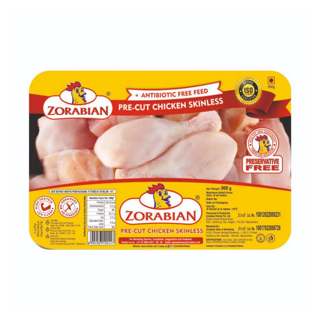 Pre-Cut Chicken Skinless