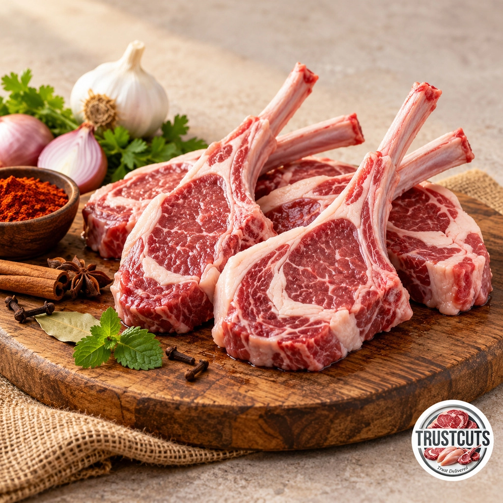 Lamb Chops / ಕುರಿಮರಿ ಚಾಪ್ಸ್