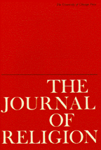 The journal of religion (used,paper back,good condition)