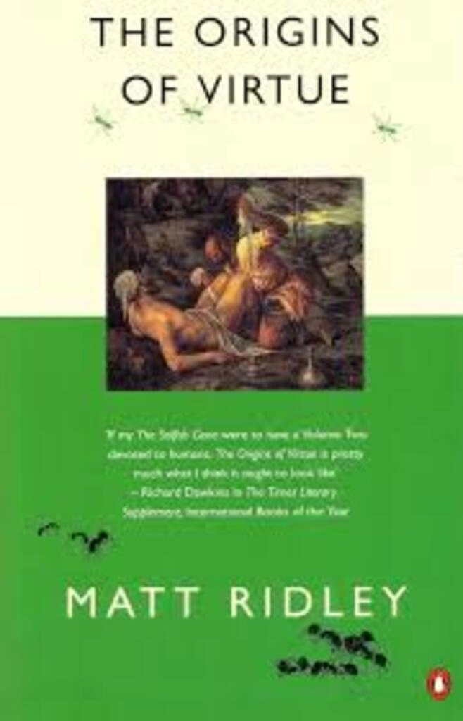 The Origins of Virtue ( Used, Hard Cover, Good Condition)