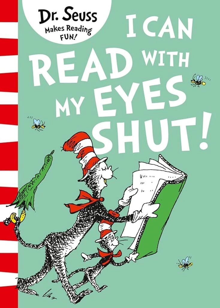 I Can Read With My Eyes Shut ( used, good condition )