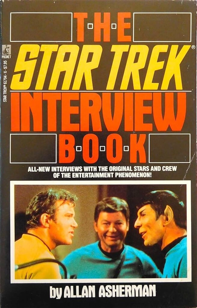 The Star Trek Interview Book (used, good condition)