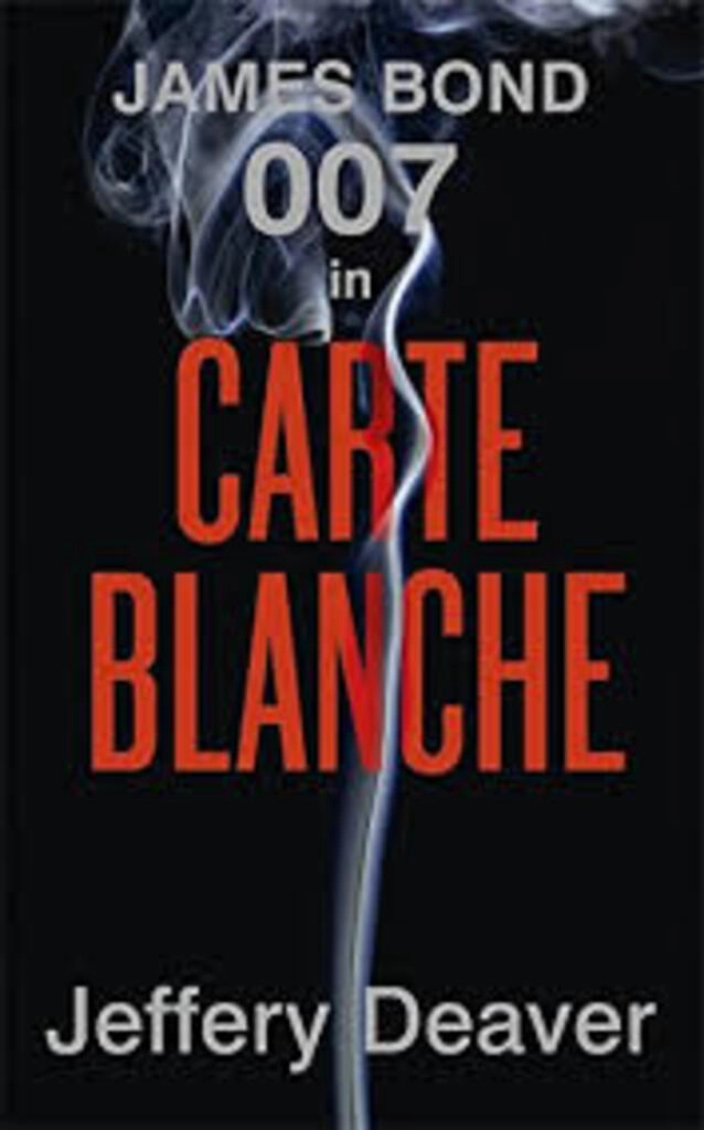 007 in Carte Blanche (used, paperback, good condition)
