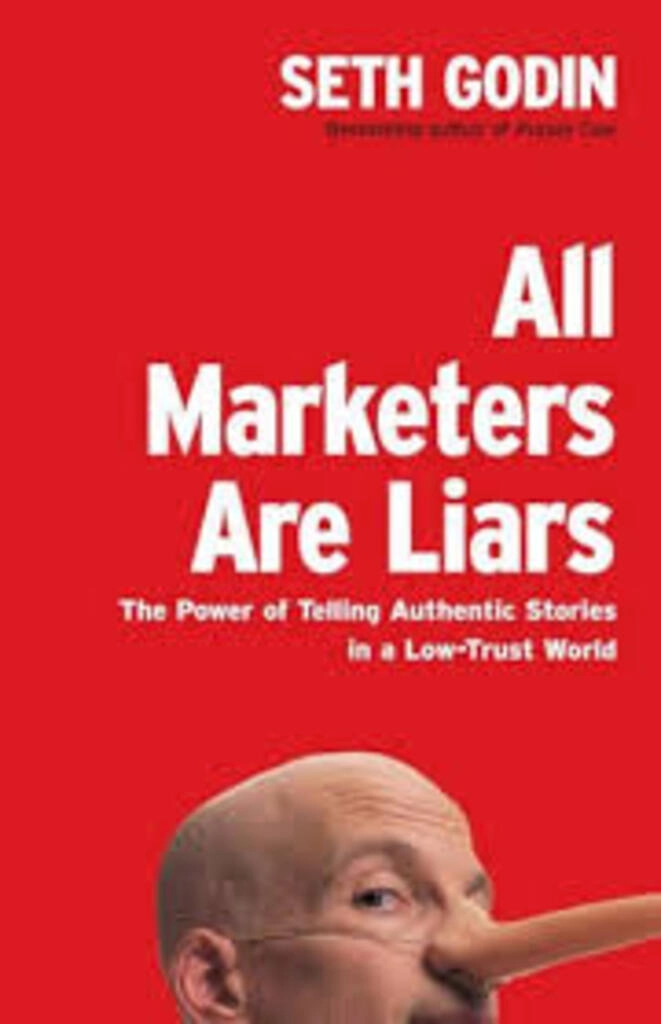 All Marketers Are Liars (used, paperback, good condition)