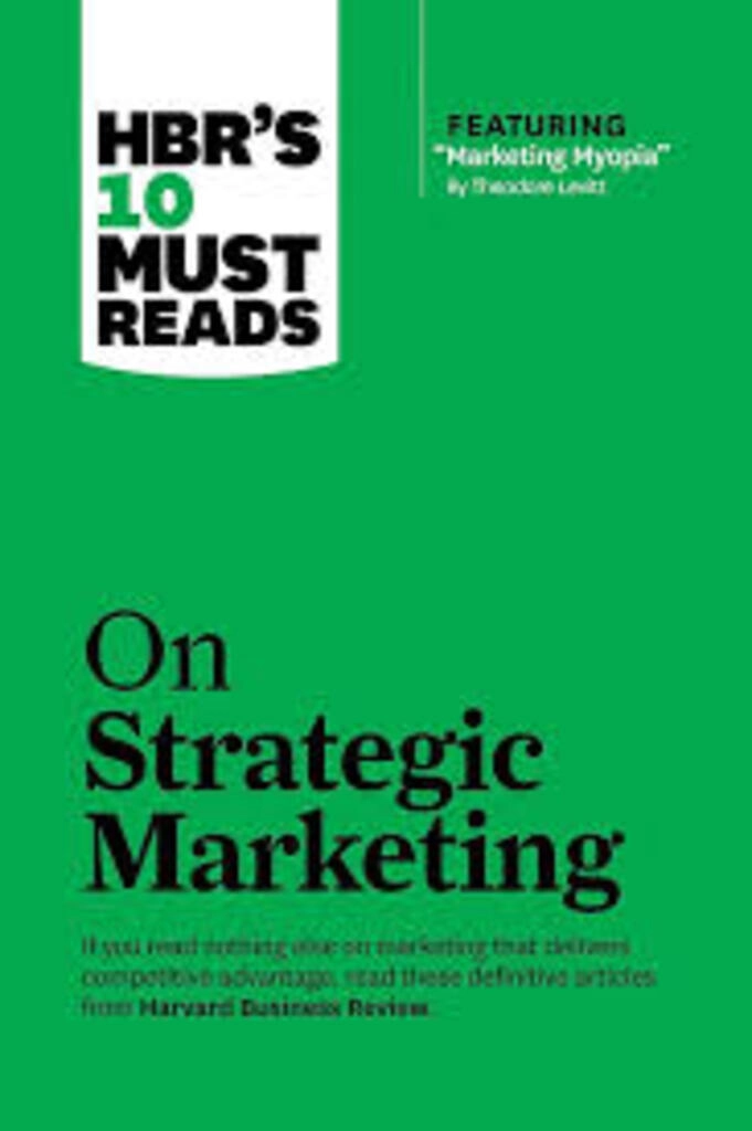 On Strategic Marketing (used, paperback, good condition)