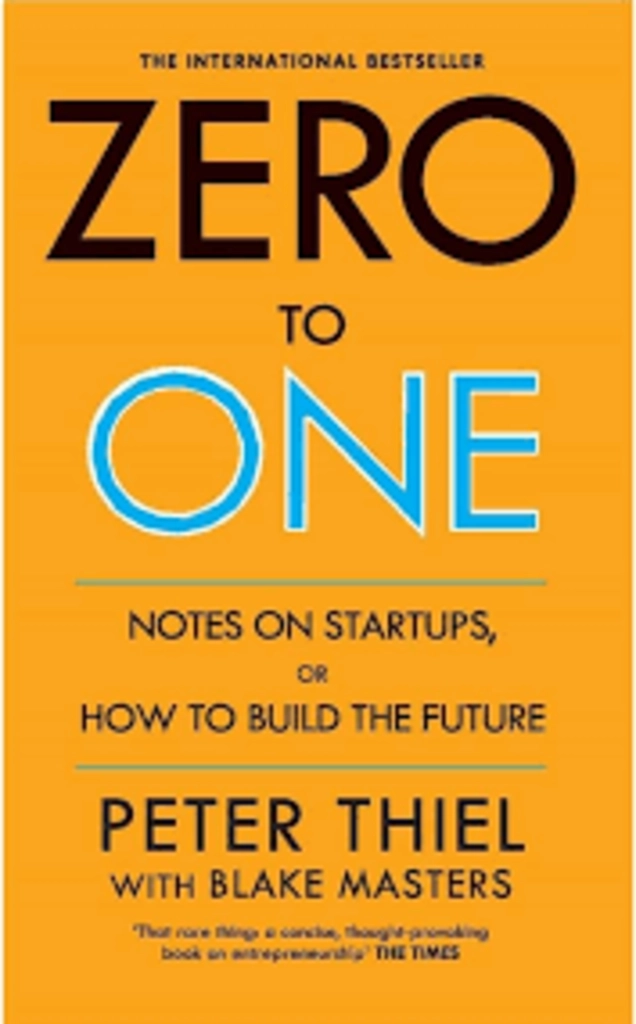 Zero To One (used, paperback, good condition)