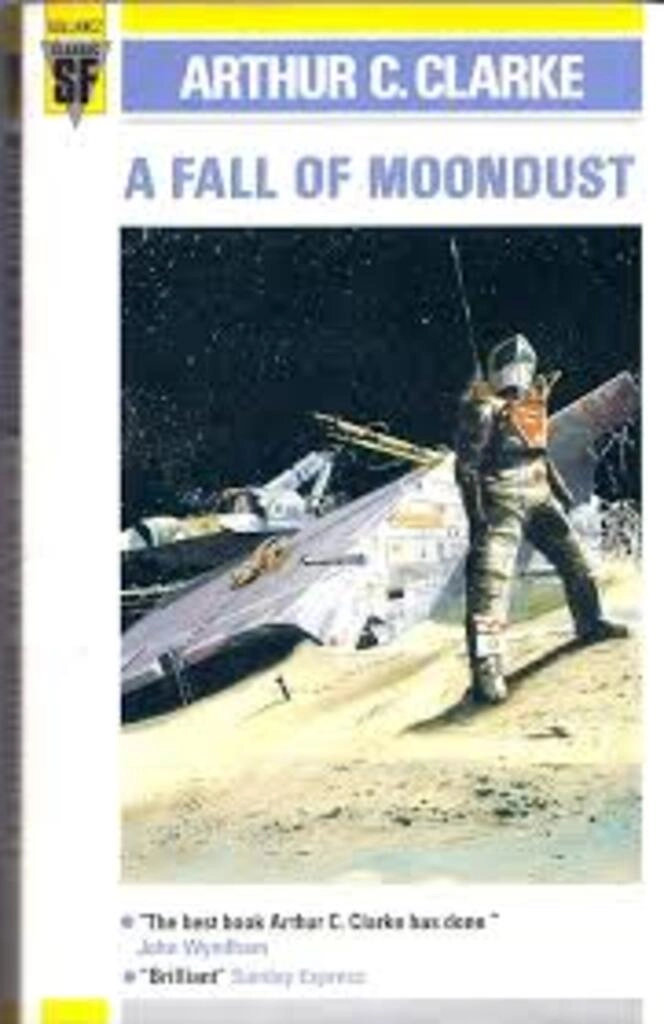 A Fall Of Moondust (used, paperback, good condition)