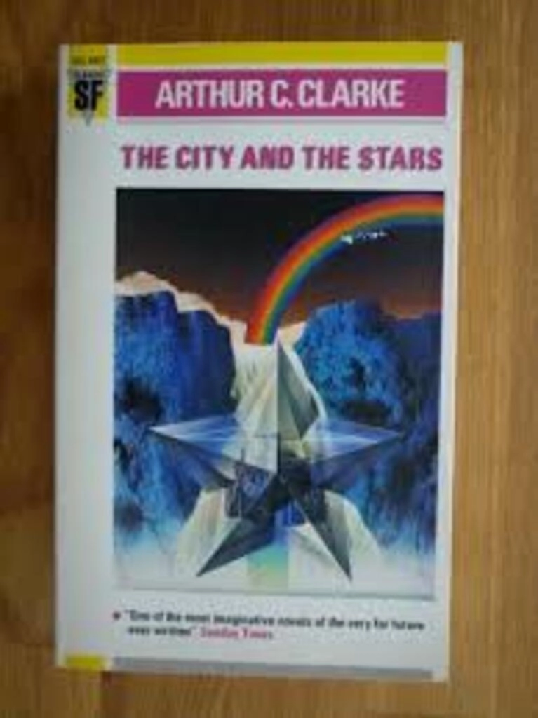 THE CITY AND THE STARS  (paperback, used, good condition)