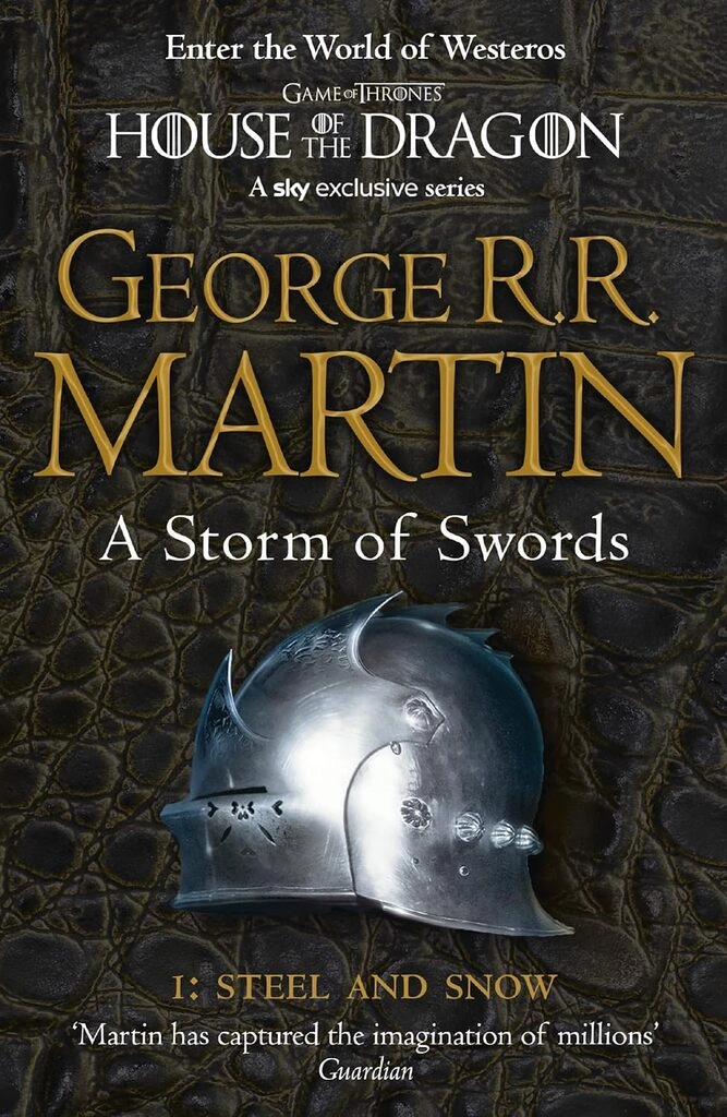 A Storm of Swords: Part -1; Steel and Snow (used, good condition, paperback)