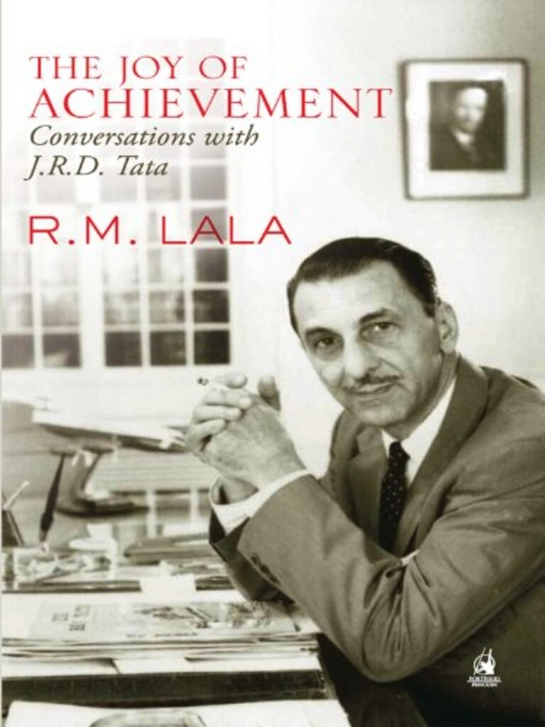 The Joy of Achievement: Conversations with J.R.D. Tata (used, good condition, paperback)