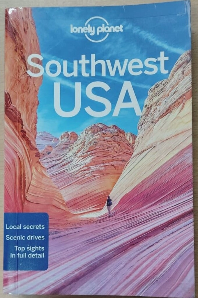 Lonely Planet Southwest USA: Travel Guide (paperback, used, good condition)