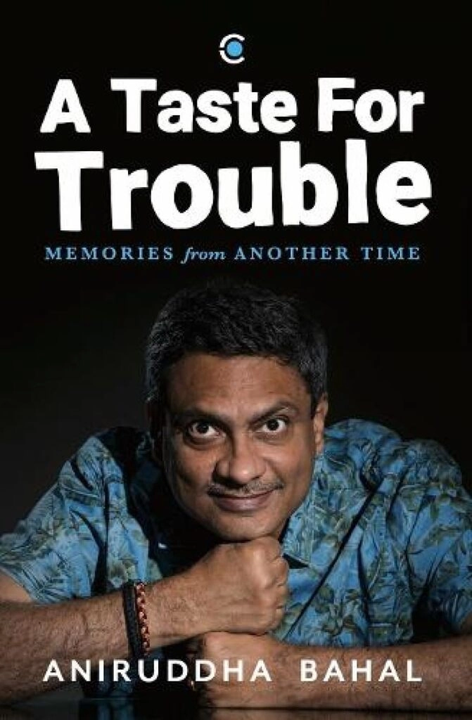 A Taste for Trouble: Memories from Another Time (hardcover, used, good condition)