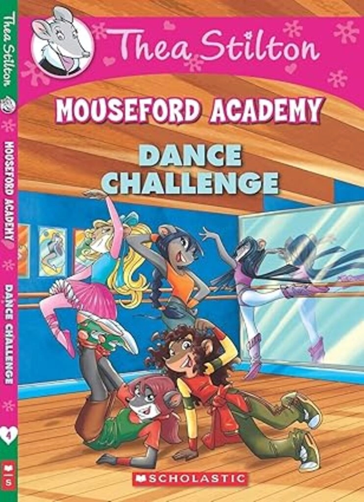 Thea Stilton's Mouseford Academy #4: The Dance Challenge (used, paperback, good condition)