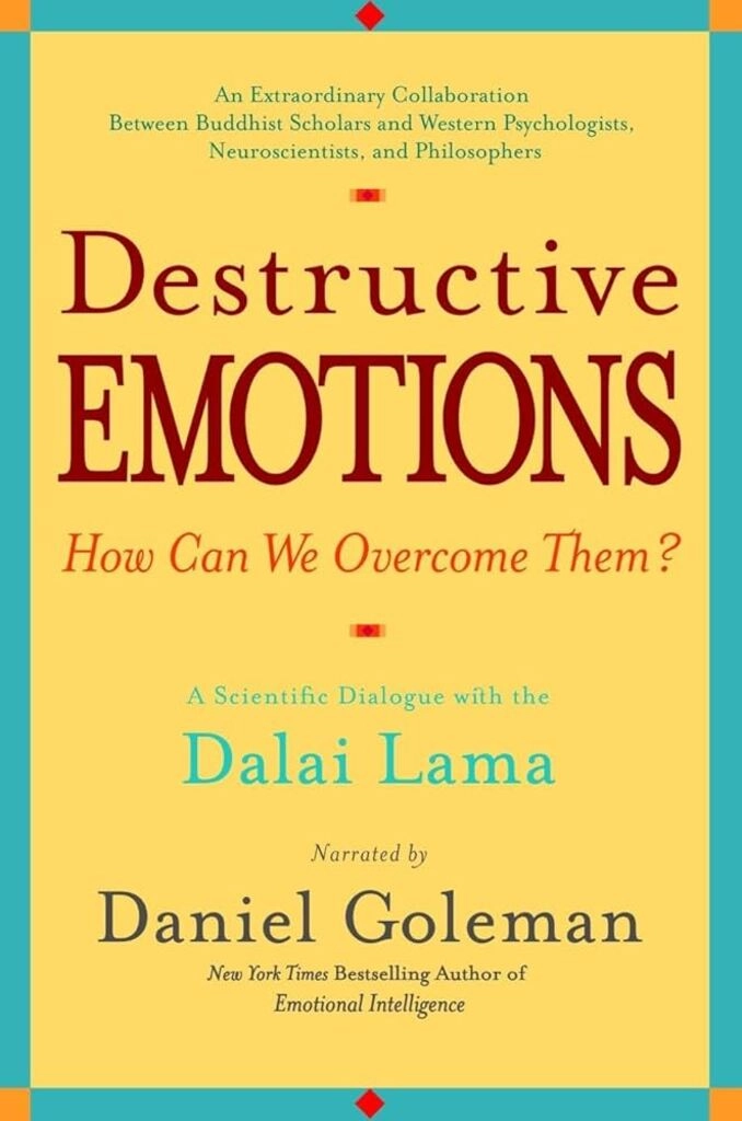 Destructive Emotions: And How We can Overcome Them (used, paperback, good condition)