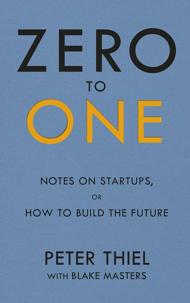 Zero To One (used, paperback, good condition)