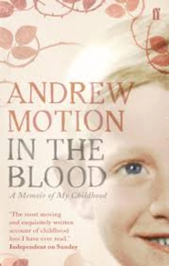 Andrew Motion in the Blood (used,paper back,good condition)
