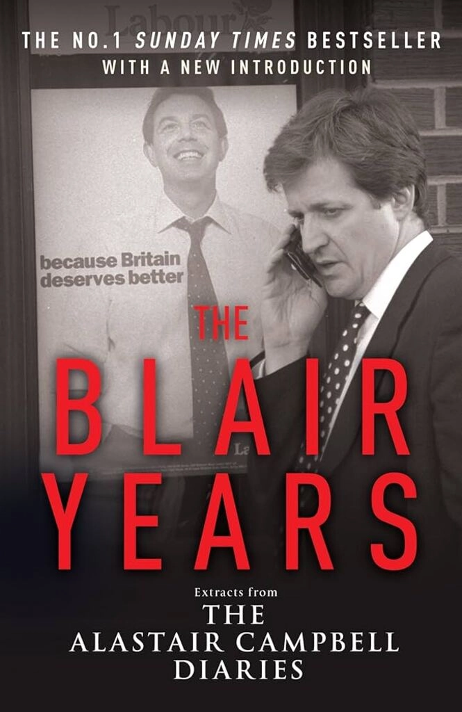 The blair years (used,paper back,good condition)