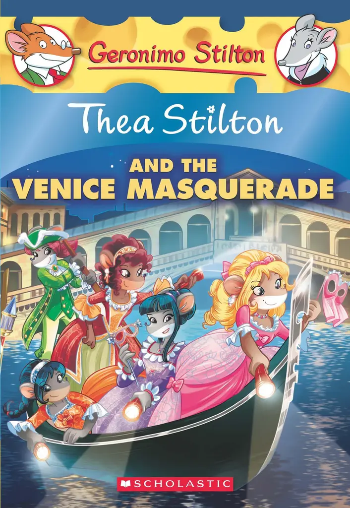 thea stilton and the venice masquerade (used,paper back,good condition)