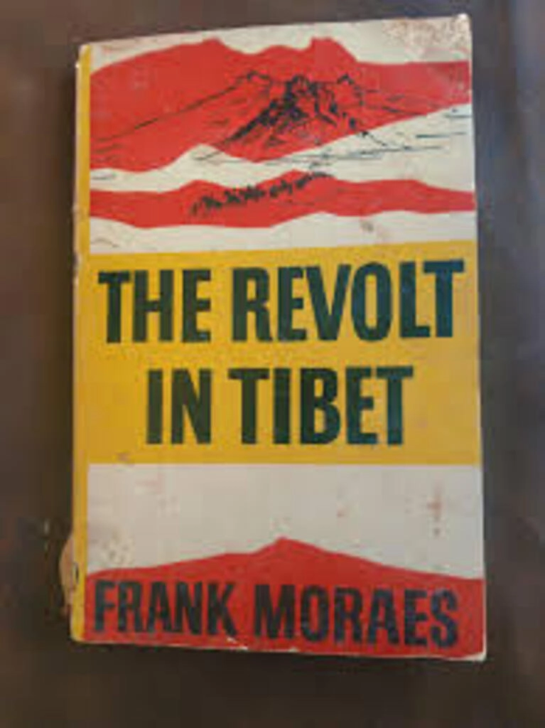 The revolt in tibet (used,paper back,good condition)