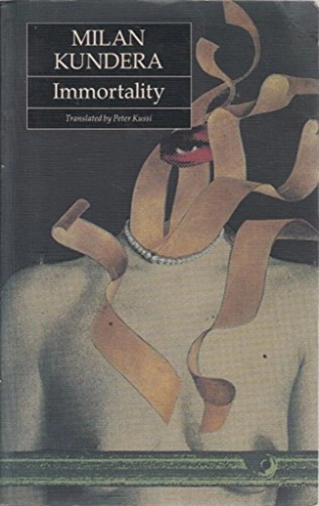 Immortality (used, hardcover, good condition)