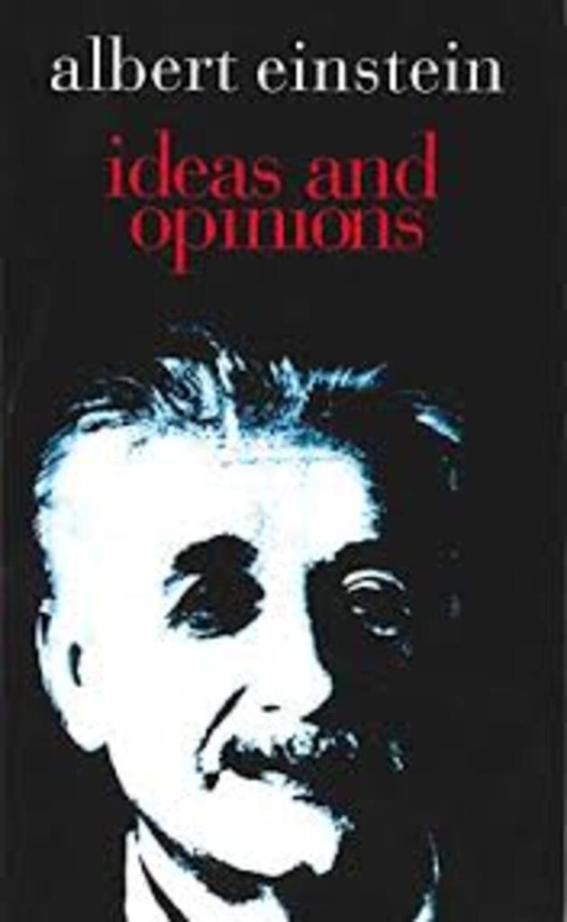 Ideas and opinions (used,paper back,good condition)