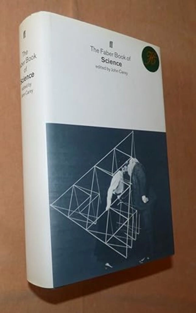The faber book of science  (used,hard cover, good condition)