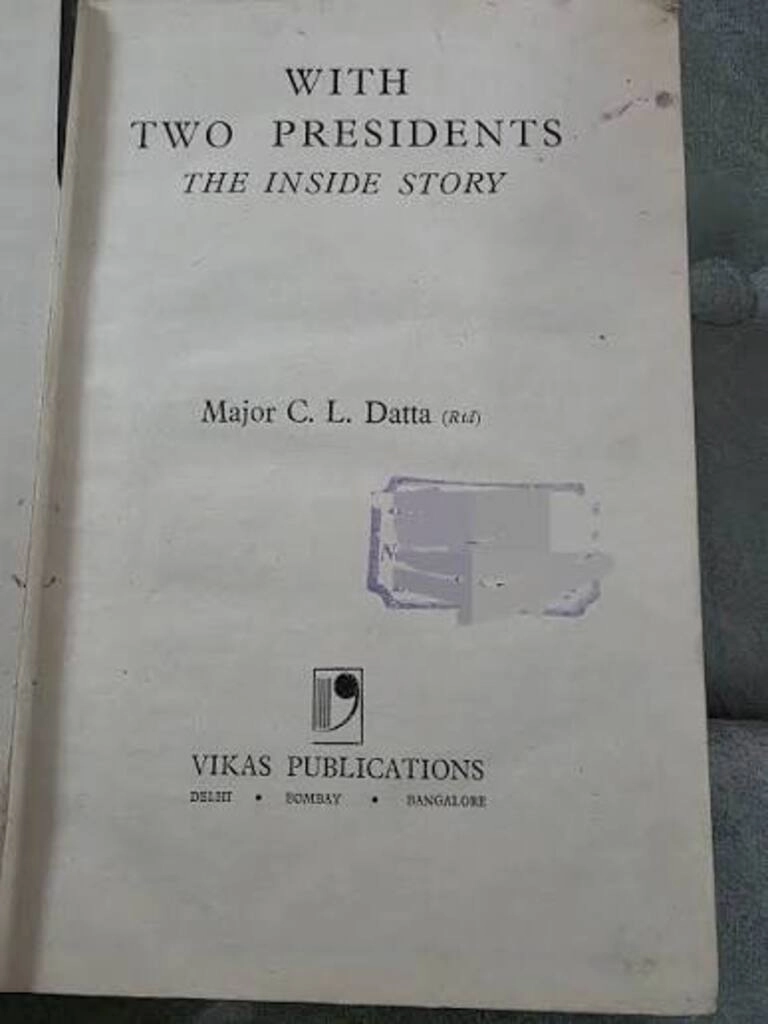 with two presidents (used,paper back,good condition)