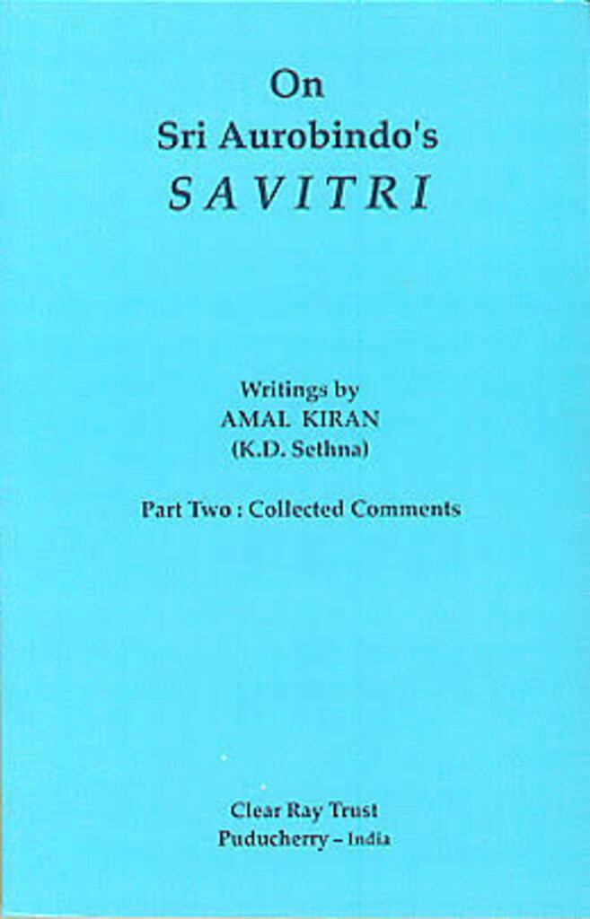 on sri aurobindo's savitri (used,paper back,good condition)