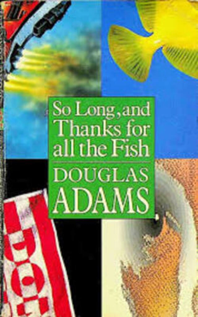 so long,and thanks for all the fish (used,paper back,good condition)